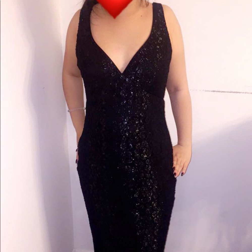 Black sparkly prom dress!
